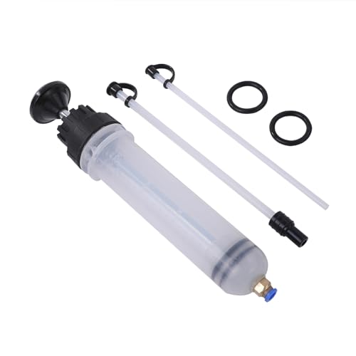 ピュアシーク 手動オイルポンプ オイル交換 手動オイルフェラー エンジンオイル 手動式 注射器タイプ オイル交換用 抽出量確認キット