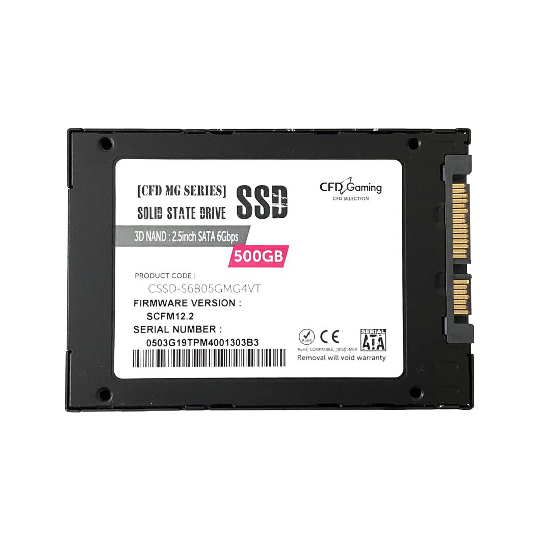 R004-CFD Gaming SATA 500GB 2.5 ����� SSD 1�� 3D NAND ����SSD ����:CSSD-S6B05GMG4VT ������̵���� �����ư���ʡ�