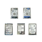 500GB 2.5 インチ SATA HDD 1点 SEAGATE/HGST/TOSHIBA/WD 増設HDD ノートパソコン用HDD【中古動作品】