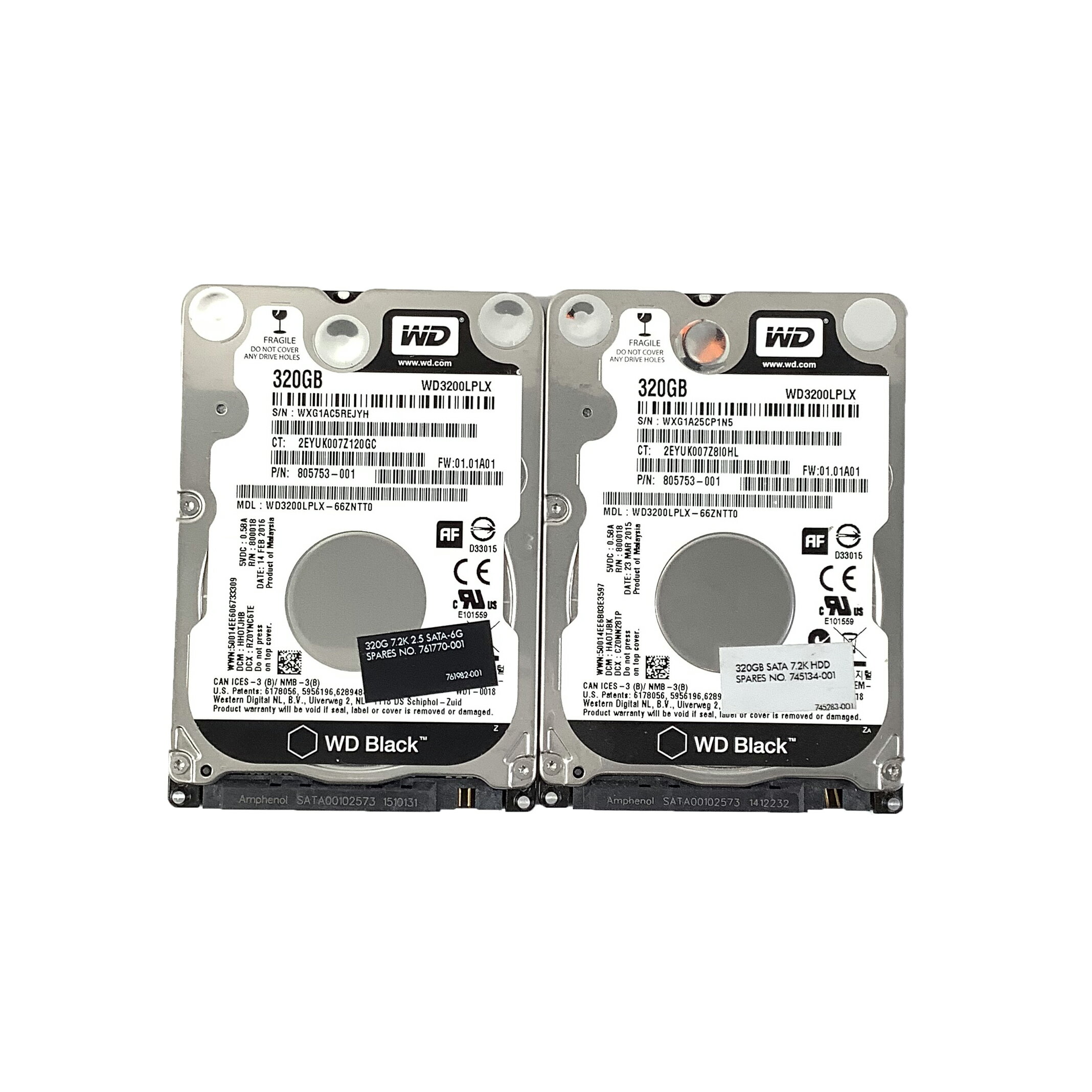 R059-WD SATA 320GB 2.5 ����� HDD 2�����å� 5400RPM/7200RPM ����7mm/9mm ����HDD �Ρ��ȥѥ�������HDD �����ư���ʡ�
