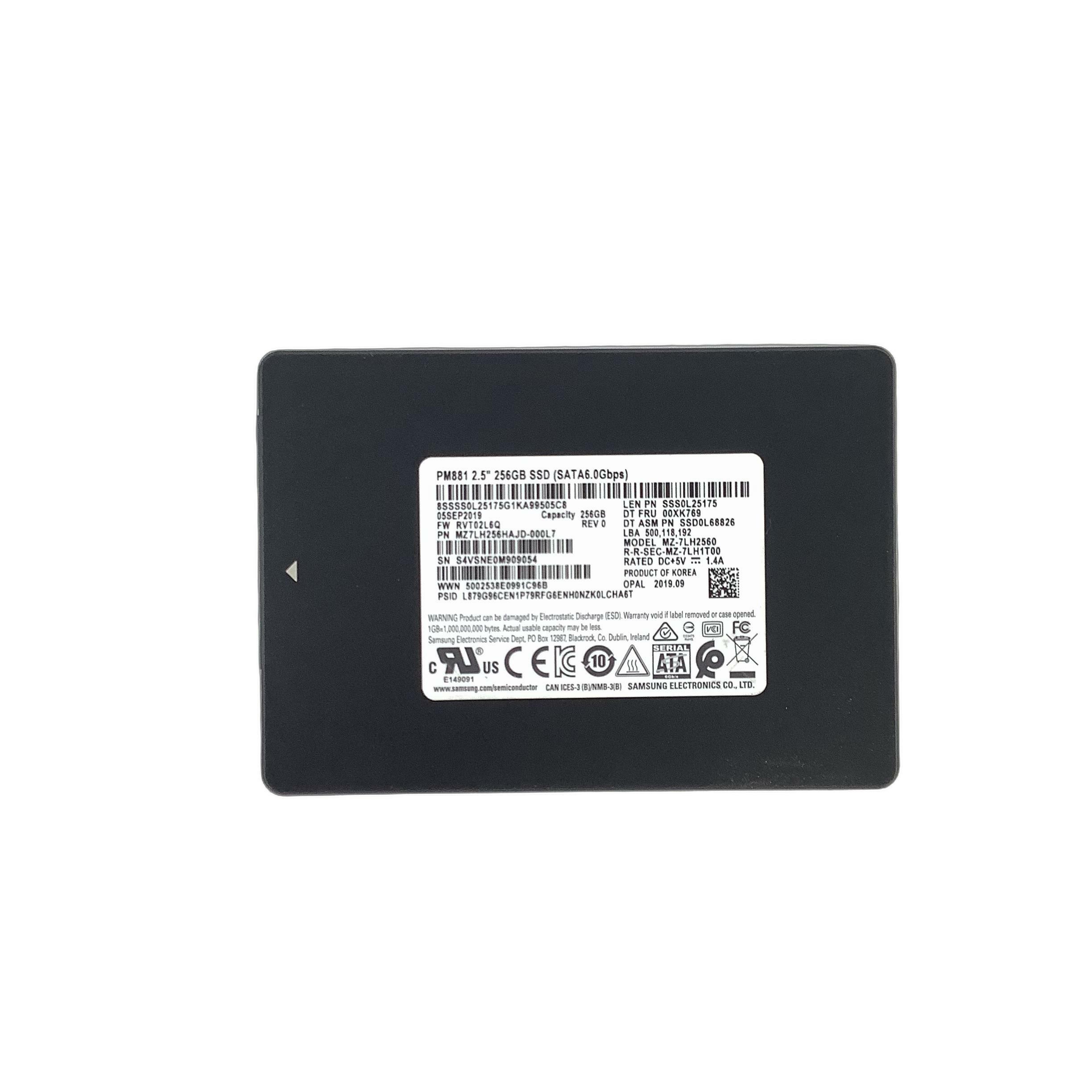 R083-SAMSUNG 2.5インチ 256 GB SSD 1点 サム