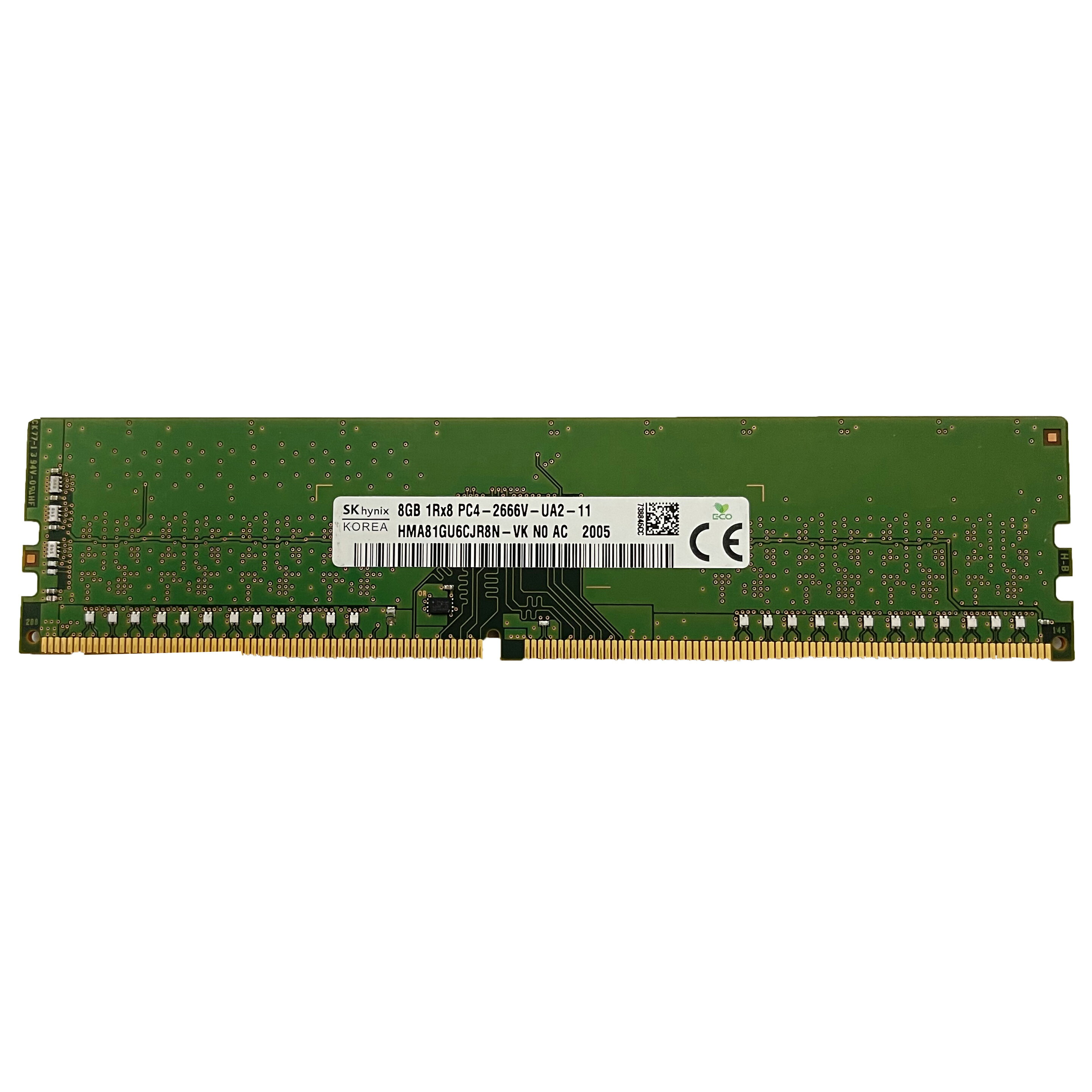 SKhynix 8GB 1Rx8 PC4-2666Vメモリ 1点 デス