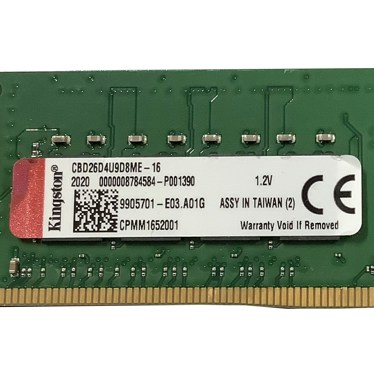 R131-Kingston 16GB DDR4 メモリ 1点 2RX8 DIMM 2133/2400/2666/3200 288pin デスクトップPC用メモリ 増設メモリ 両面実装 送料無料【中古動作品】