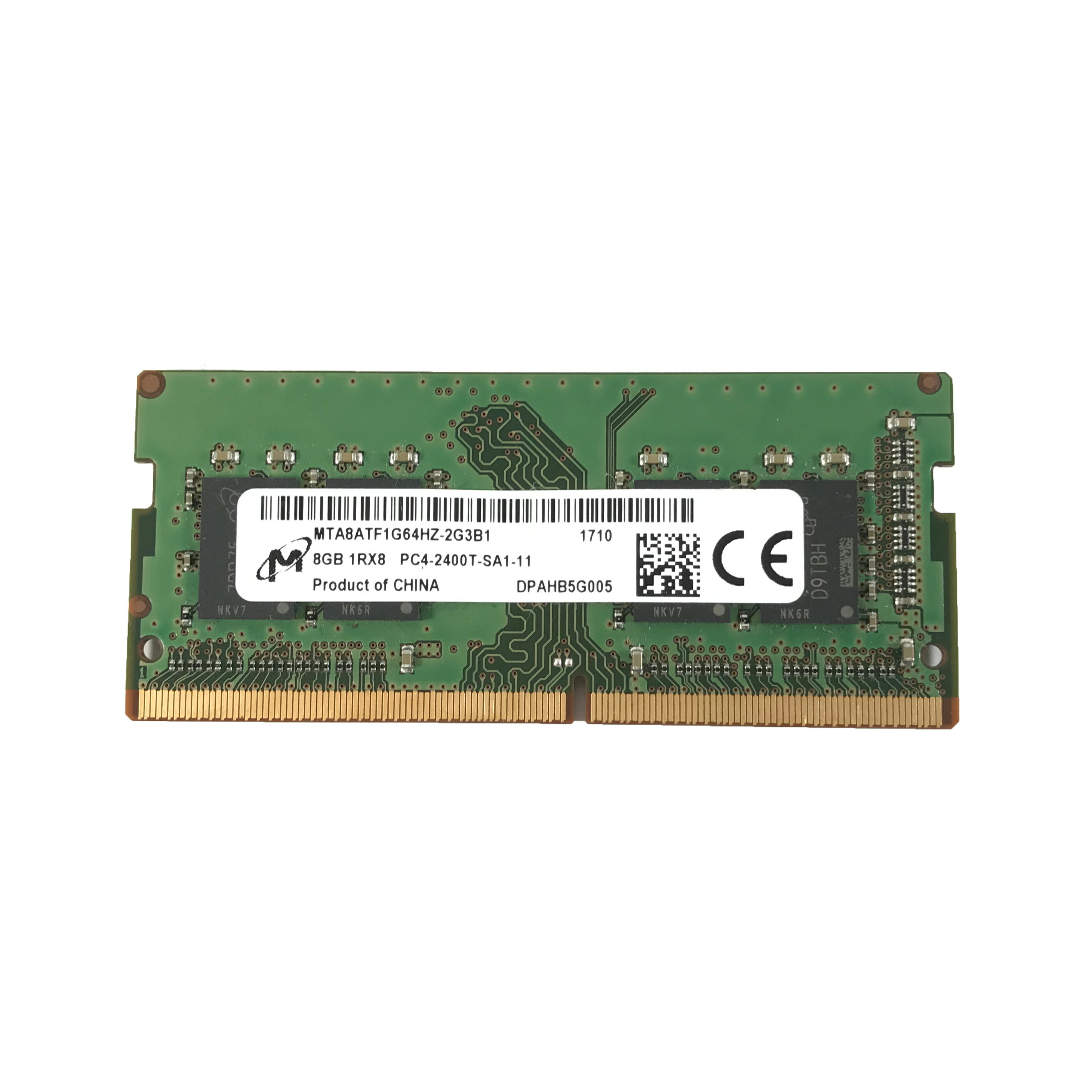 Micron 8GB 1Rx8 PC4-2400T メモリ 