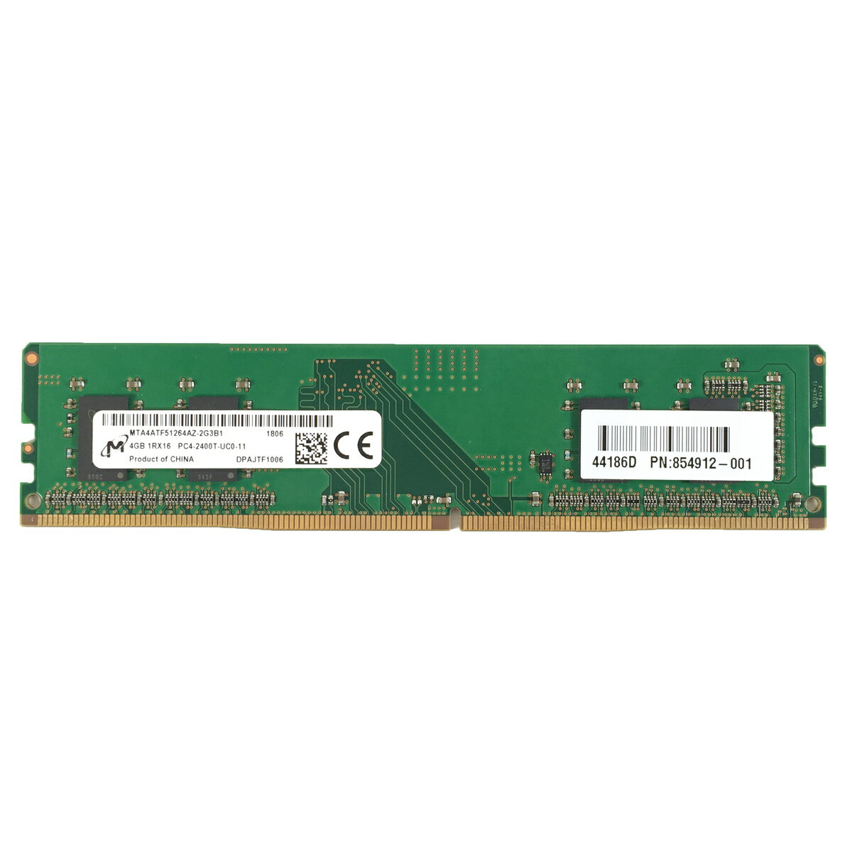 Micron 4GB 1Rx16 PC4-2400T 1 ޥ (DDR4-2400) DIMM 288pin ǥȥåץѥѥ ߥ ֡MTA4ATF51264AZ-2G3B1 ̼ (1Rx16) ưʡ
