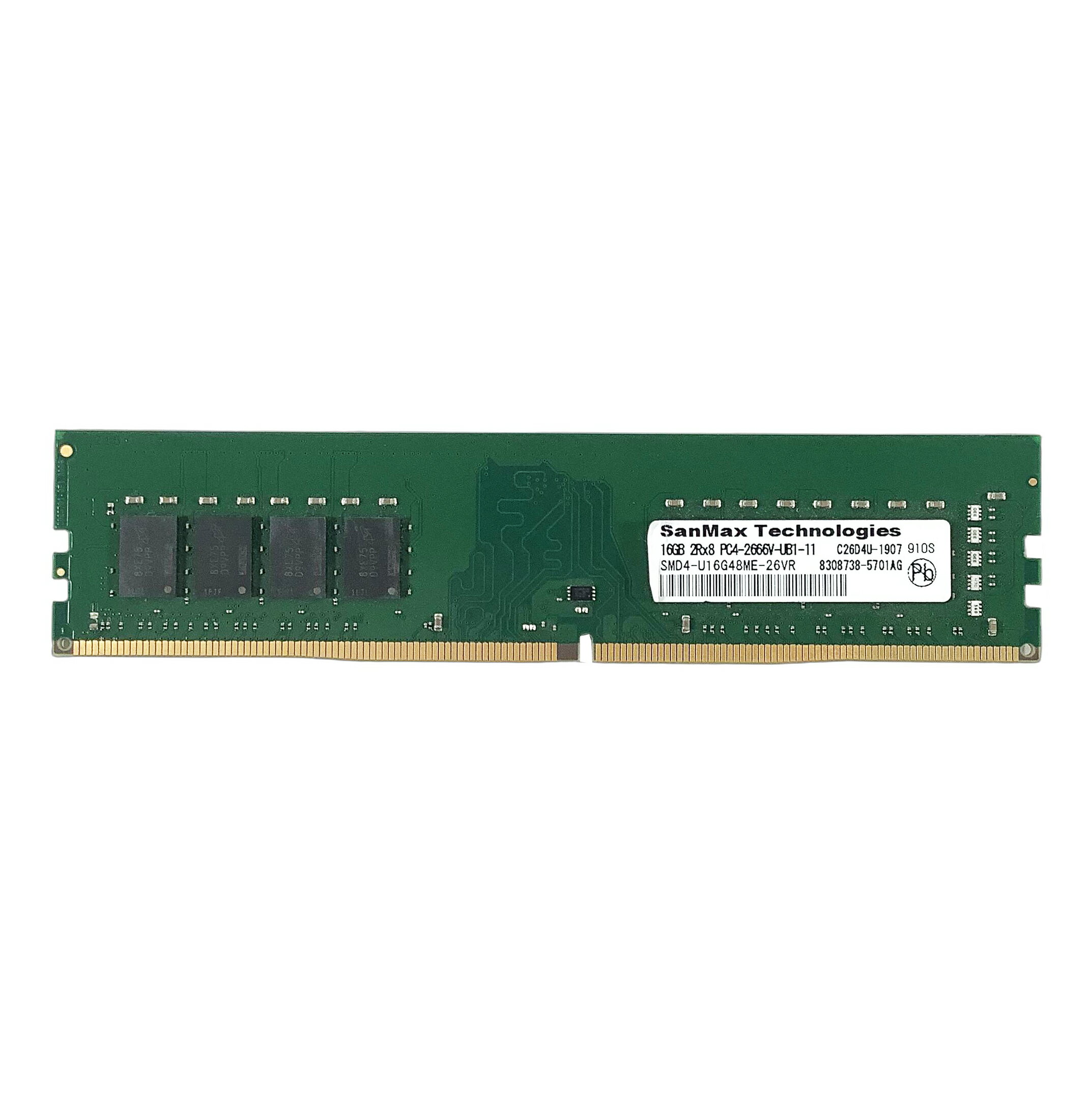 R170-16GB PC4-2666V ���� 1�� Transcend / SanMax Technologies �ǥ����ȥå�PC�ѥ��� ���ߥ��� 1RX8 / 2Rx8 ������̵���������ư���ʡ�