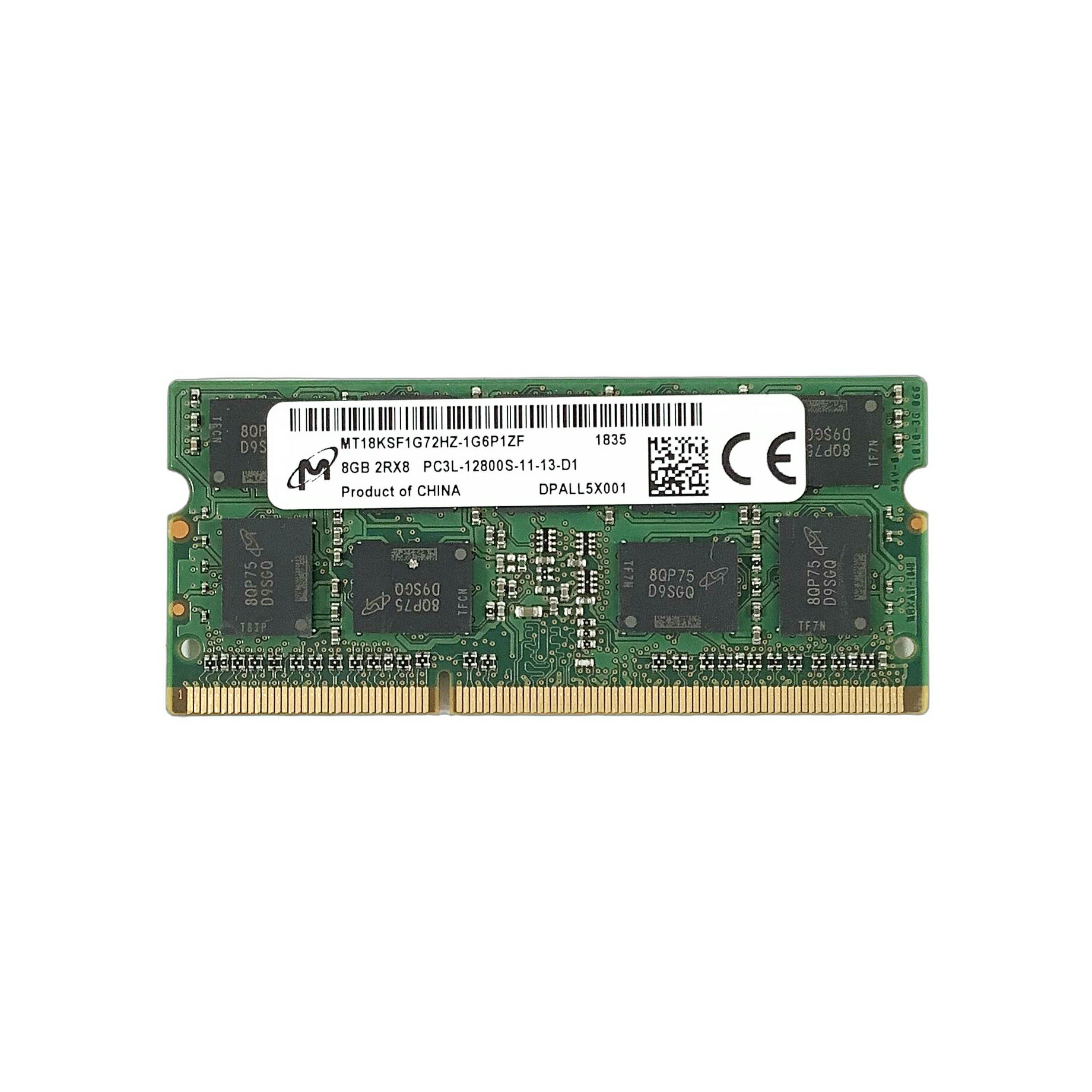 R172-8GB 2Rx8 DDR3/PC3L ECC�����С��ѥ��� 1�� BUFFALO/Micron �� �Хե�����/�ޥ������� �����С��ѥ��� ���ߥ��� 8GB 1333MHz CL9 2RX8 DDR3/PC3L 12800S SDARM ξ�̼��� (2Rx8)�������ư���ʡ�