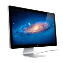 R213-Apple A1316 27インチLED Cinema Display 1点 アップル ディスプレイ WQHD (2560x1440) 内蔵iSightカメラ、マイク、2.1チャンネルスピーカー★送料無料★【中古品】