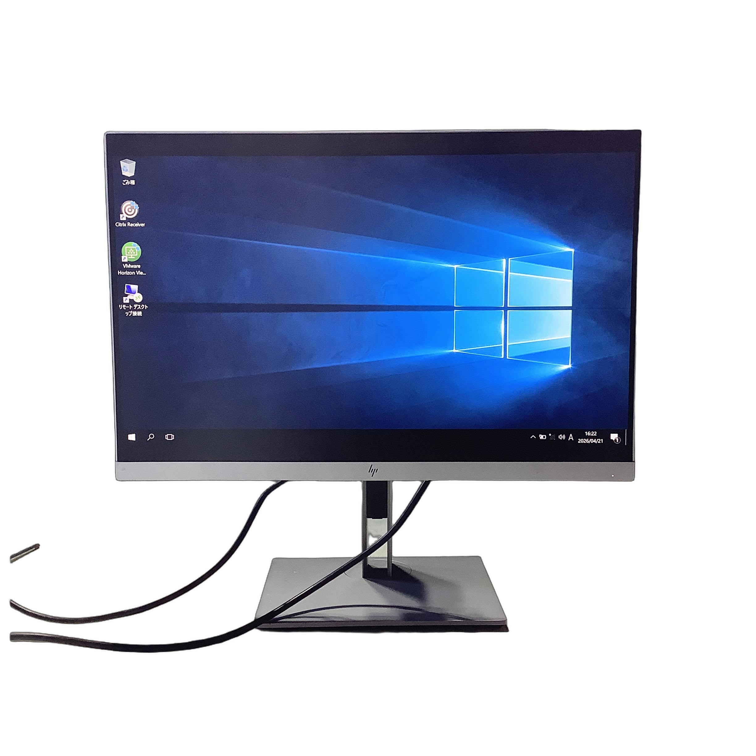 R218 HP EliteDisplay E243i 24インチ液晶モニタ 1点 解像度 (規格):WUXGA (1920x1200) 表面処理:ノングレア(非光沢) リフレッシュレート(垂直走査周波数):60Hz 入力端子:D-Subx1/HDMIx1/Displayportx1★送料無料★【中古動作品】