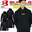 【当日発送】バートル 4095 パーカー フーディ エアーテックフーディ 2025 新色 ニューカラー ダンボールニット ストレッチ 保温 春 秋 冬 メンズ レディース 大きいサイズ BURTLE