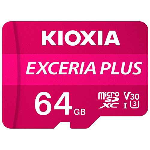 KIOXIA KMUH-A064G MicroSDJ[h EXERIA PLUS 64GB