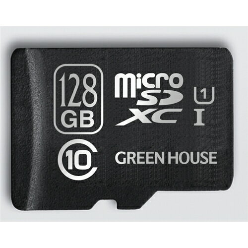 グリーンハウス GH-SDM-YMUA128G microSDXCカード UHS-I U1 クラス10 128GB発売日：2017年10月上旬●高速SDバスインターフェース「UHS-I」に対応したSDXCカード●持ち運びに便利なハードケース...