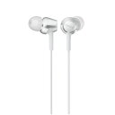 ソニー MDR-EX255AP-W マイク&コントローラー搭載 ダイナミック密閉型カナルイヤホン ホワイト