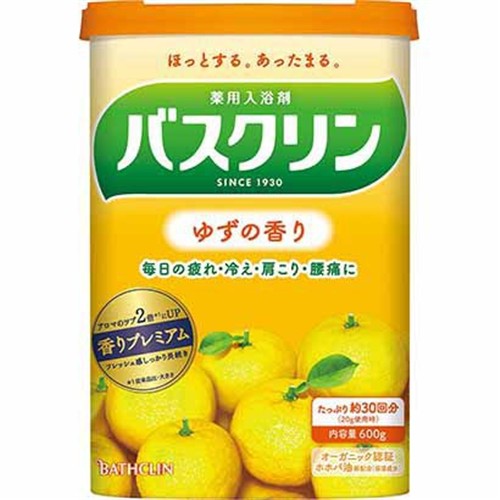 樂天商城 - バスクリン バスクリン ゆずの香り (600g) 【医薬部外品】