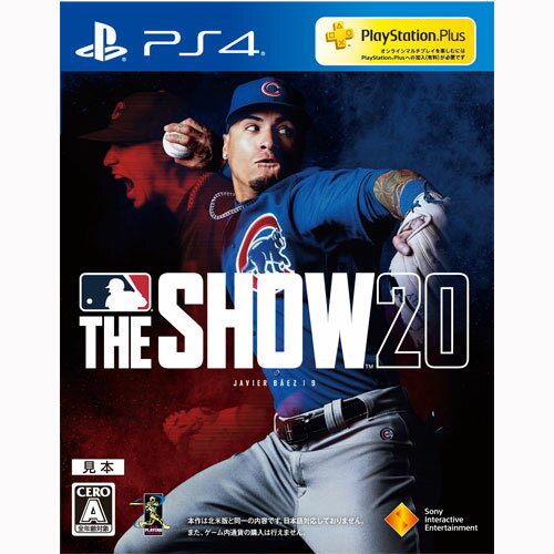 発売日：2020年3月17日※特に記載の無い特典等はお付けできません。■商品名：MLB(R) The Show(TM) 20（英語版） PS4■メーカー: ソニー・インタラクティブエンタテインメント■ジャンル：スポーツ■対応機種：PS4■型番：PCJS-66069※本タイトルは北米版となり、ゲーム内の言語は英語となります。※ゲーム内通貨「Stub」を購入することは出来ません。■同梱物：1 Gold Choice Pack　（ランクゴールドの選手カードおよびアイテムが入手できるパック）「The Show(TM)」へようこそ 『MLB(R) The Show(TM) 20』で夢のメジャーリーグを体験しよう。 ●これまでになかった楽しみ方を追加 ●さらなるカスタマイズが可能に ●リワード獲得のための方法がさらに増加 本作は、シリーズ最大かつ最高の作品を目指して開発された「The Show(TM)」の集大成。 新しい協力プレイモードでオンラインの仲間と共闘したり※、−選手として球史に自らの伝説を刻み込んだり、自分だけのドリームチームを作ってオンラインでライバルと競い合ったり※−。 『MLB(R) The Show(TM) 20』は、あなただけのやり方でアメリカの国民的娯楽を楽しむための特等チケットです。 ※オンラインマルチプレイにはPS Plusへの加入が必要になります。※画像はイメージです予告なく変更される場合がございます。　記載の仕様及び外観等は予告なく変更される場合がございます。最新情報はメーカー公式サイト等でご確認ください。