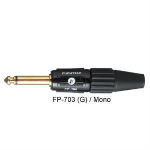 Rakuten - FURUTECH FP703G オーディオグレード モノ フォーン ジャケット非磁気性24K金メッキ処理