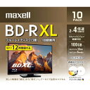 マクセル BRV100WPE10S 録画用BD-R XL 10枚 ホワイト