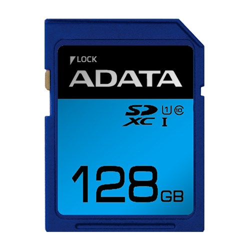 ADATA ASDX128GUICL10RD SDHC^XC UHS-I CLASS10 J[h ADATA Premier SD[J[h 128GB Class10 UHS-I