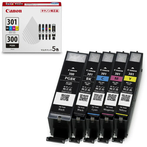 キヤノン BCI-301+300／5MP インク e-wellness-10003117 イーウェルネス楽天市場店 サンプル画像2
