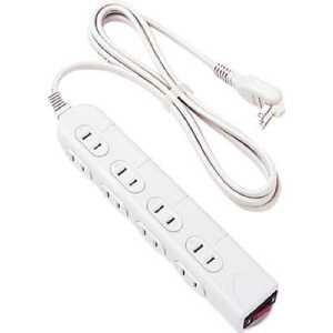 ロアス TAP-N032-20 OAタップ 2P・8個口 ライトグレー 2m