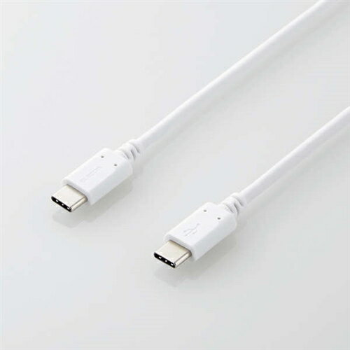 樂天商城 - エレコム MPA-CC15PNWH USB2.0ケーブル(C-C、PD対応) 1.5m ホワイト