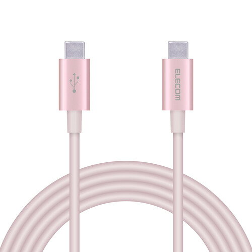 エレコム MPA-CCPS20PNPN Type-Cケーブル Type-C to Type-C 2m PD 60W 断線しにく...