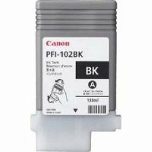 キヤノン PFI-102BK  imagePROGRAF用インクタンク 染料ブラック 130ml