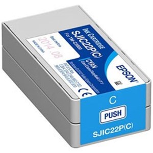 エプソン SJIC22PC EPSON 純正 業務用インクカートリッジ(シアン) エプソン SJIC22PC EPSON 純正 業務用インクカートリッジ(シアン)