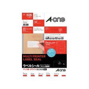 樂天商城 - エーワン 72424 ラベルシール プリンタ兼用 ( A4 ／ 24面 ／ 四辺余白付角丸 ／ 22シート ) ホワイト