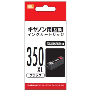 PPC PP-C350LBK キヤノン用互換インク（顔料ブラック・大容量）【仕様】対応純正商品：BCI-350XLPGBKカラー：顔料ブラック対応プリンタ：PIXUS MG7130、MG6530、MG6330、MG5530、MG5430、MX923、iP8730、iP7230、iX6830