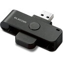 【推奨品】エレコム MR-ICD102BK ICカードリーダライタ 接触式 直挿しタイプ ブラック(2)