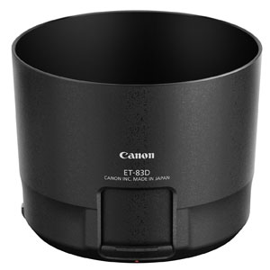 キヤノン ET-83D レンズフード発売日：2014年12月下旬●EF100-400mm F4.5-5.6L IS II USM用レンズフード※EF100-400mm F4.5-5.6L IS II USM同梱品と同一の商品です。