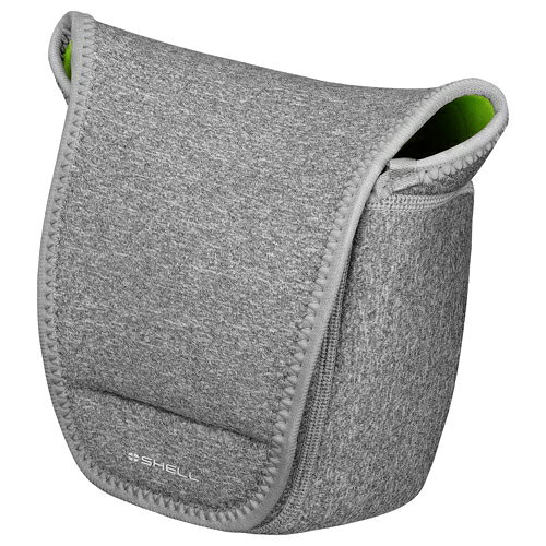 Camera Cases - ハクバ 2SP-SF-CC02LGY プラスシェル スリムフィットカメラケース02 L グレー