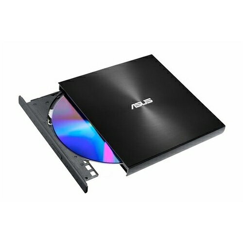 イーウェルネス楽天市場店のASUS SDRW-08U9M-U／BLK／G／AS／P2G USB2.0 ポータブルDVDドライブ ブラック｜アングル2