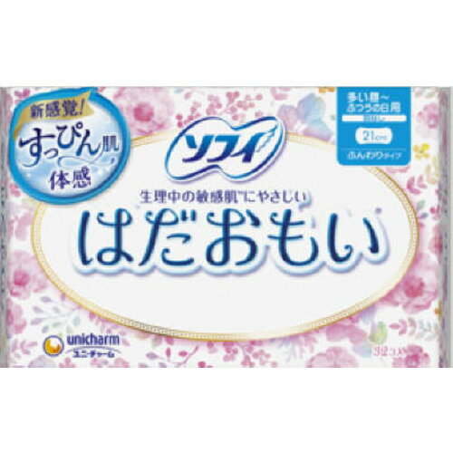 ユニ・チャーム ソフィはだおもい ふつうの日用 羽なし 32枚