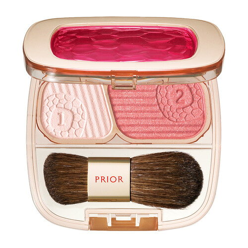 イーウェルネス楽天市場店の資生堂（SHISEIDO） プリオール ポイントメーク 美リフトチーク レッド (3.5g)｜アングル2