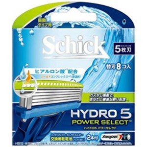 シック ハイドロ5パワーセレクト替刃 8個入 シック ハイドロ5パワーセレクト替刃 8個入