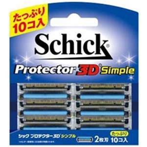 シック プロテクター3Dシンプル替刃10個入 シック プロテクター3Dシンプル替刃10個入