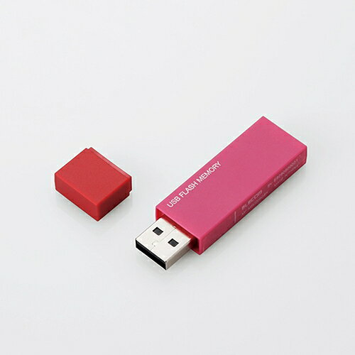 エレコム MF-MSU2B16GPN キャップ式USBメ