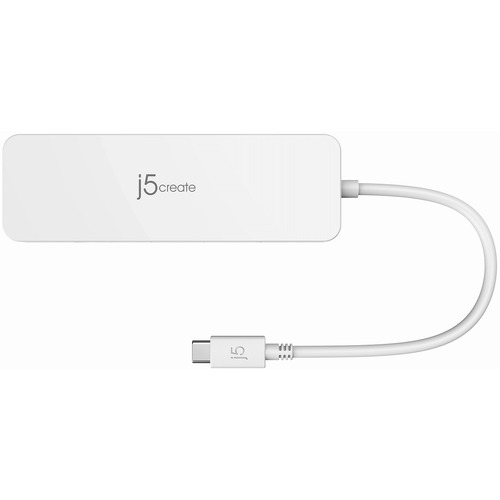 J5 JCD373 マルチポートアダプター 15cm ホワイト