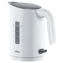 ブラウン WK304AJ-WK3000WH ピュアイーズ 電気ケトル BRAUN 1L ホワイト