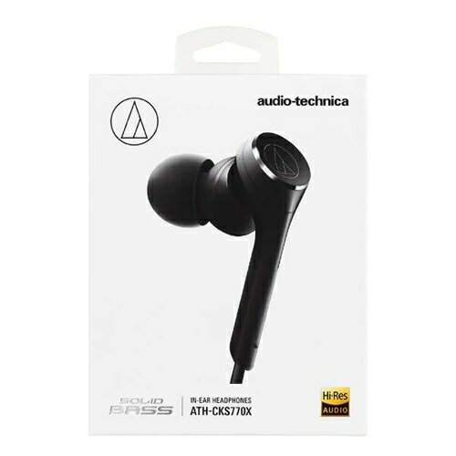 �����ǥ����ƥ��˥� ATH-CKS770X-BK �ڥϥ��쥾�����б��� ����ʡ����䡼�إåɥۥ� �֥�å�