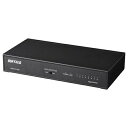バッファロー LSW6-GT-8NS/BK Giga対応 スイッチングハブ 8ポート ブラック(2)