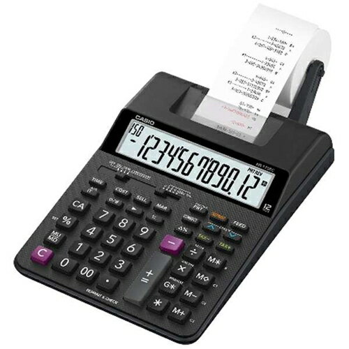樂天商城 - カシオ HR-170RCBK プリンター電卓
