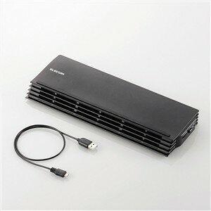 エレコム SX-CL20BK ノートPC用クーラー(薄型コンパクトタイプ) 12.1〜17インチ対応●薄型コンパクトで、すっきり使えて、しっかり冷却。最大約8℃の冷却効果を実現する、薄型コンパクトタイプのノートPC用クーラー。対応機種USBインタフェースを搭載するパソコン風力切替機能無段階ファン数2ファン寸法約幅60×奥行き60×高さ10mmファン回転数3000±300RPM最大風量約24CFM騒音レベル約28dB-A電源バスパワー定格電圧5V消費電流250mA外形寸法約幅297×奥行110×高さ36mm(ケーブルを除く)質量約283g(ケーブルを除く)