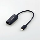 エレコム AD-CDPBK2 変換アダプタ （Type-C　to DisplayPort）