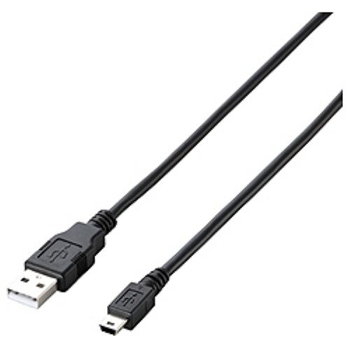 ���쥳�� U2C-JM30BK ����USB2.0�����֥� [A - miniB] 3.0m �֥�å�