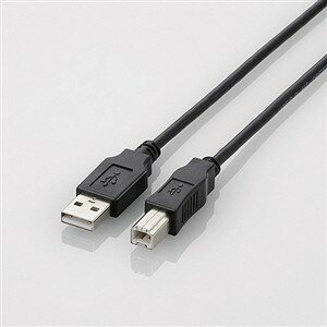 ���쥳�� U2C-BN10BK USB2.0�����֥� 1.0m �֥�å�