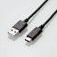 ڿ侩ʡۥ쥳 U2C-AC05NBK USB2.0֥(ǧʡA-C) 0.5m