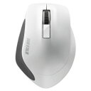 バッファロー BSMBW300MWH Premium Fitマウス無線/BlueLED光学式/静音/3ボタン/Mサイズ ホワイト(2)